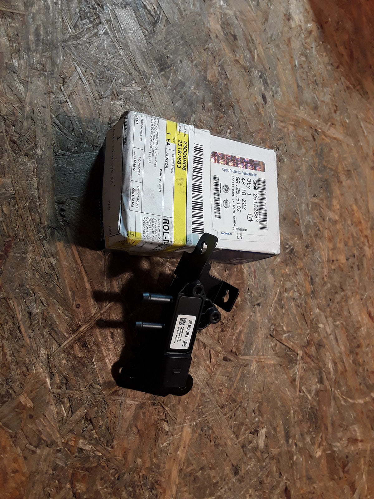 Opel Antara Chevrolet Cruze Captiva Orlando Abgas Drucksensor original GM Opel NEU