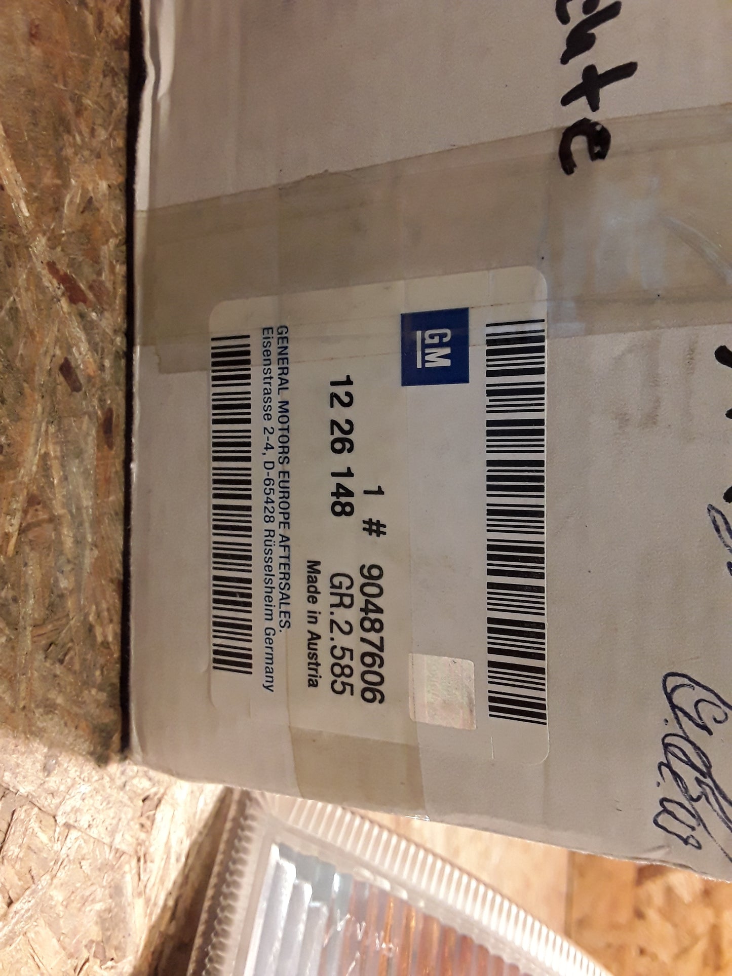 Vectra A 86-89 Blinkerleuchte rechts original GM Opel NEU