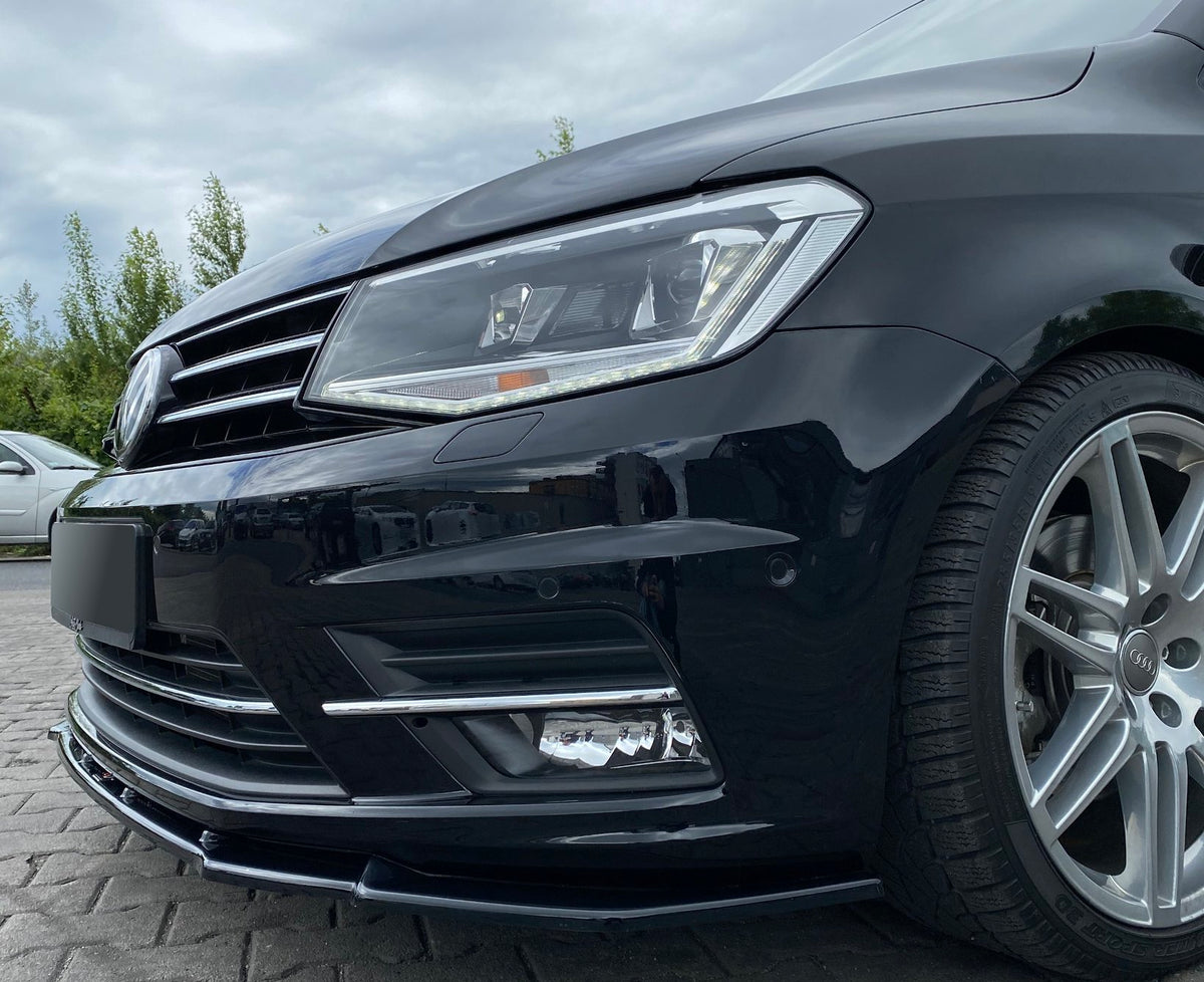 Front Ansatz für Volkswagen Caddy Mk. 4 schwarz matt