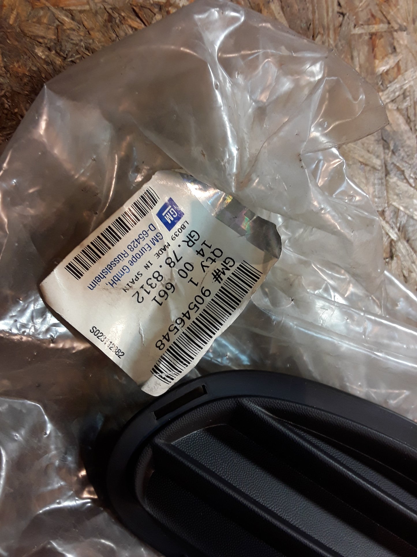 Corsa B Tigra A Zierleiste Abdeckung lufteinlassgitter original GM Opel NEU