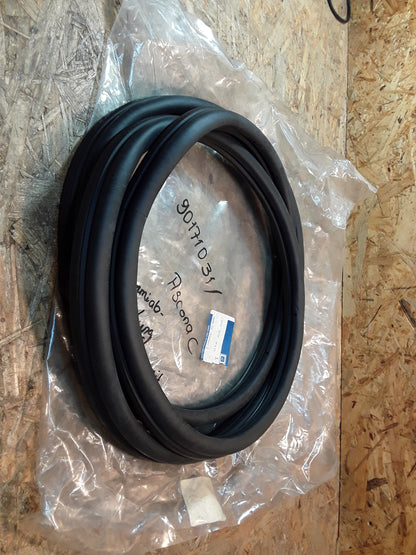 Ascona C Gummiabdichtung Hintertüre mit Flanschabdeckung original GM Opel NEU
