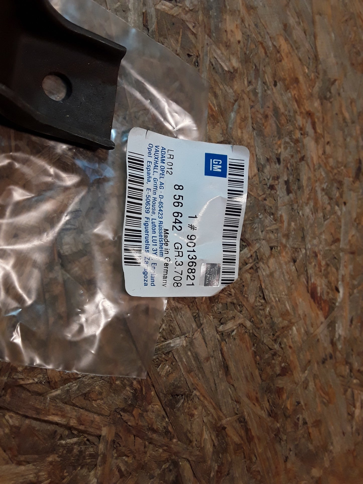 Rekord E Bügel Halter Auspuffrohr original GM Opel NEU
