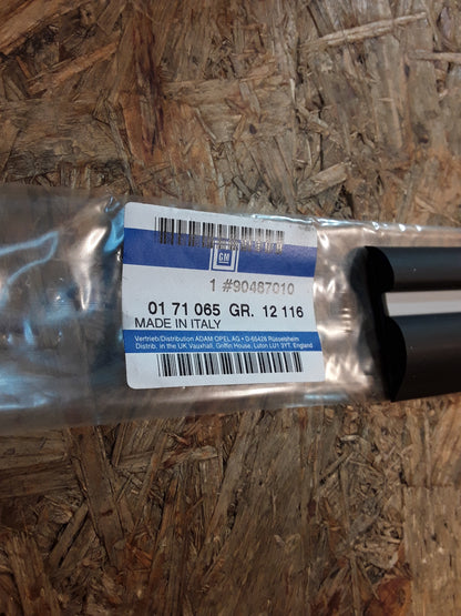 Astra F Schutzzierleiste Seitenwand hinten rechts anthrazit original GM Opel NEU