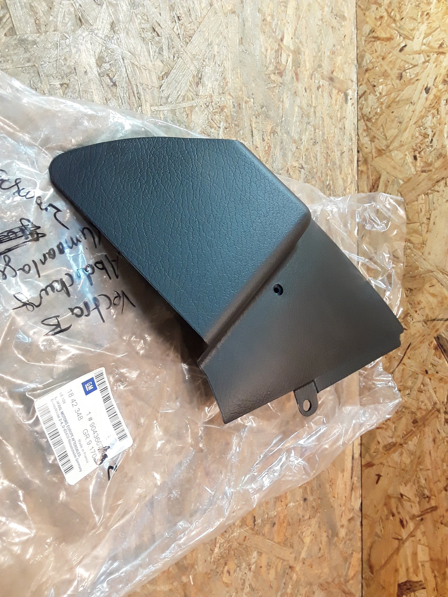 Vectra B Abdeckung Klimaanlage schwarz original GM Opel NEU