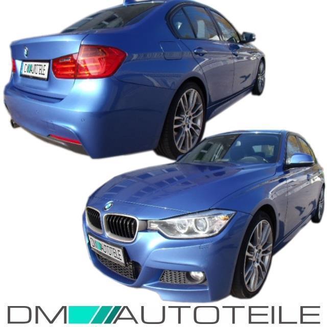 Bodykit Stoßstange Vorne PDC 6-Loch+ Seite + Hinten passt für BMW F30 & M-Paket
