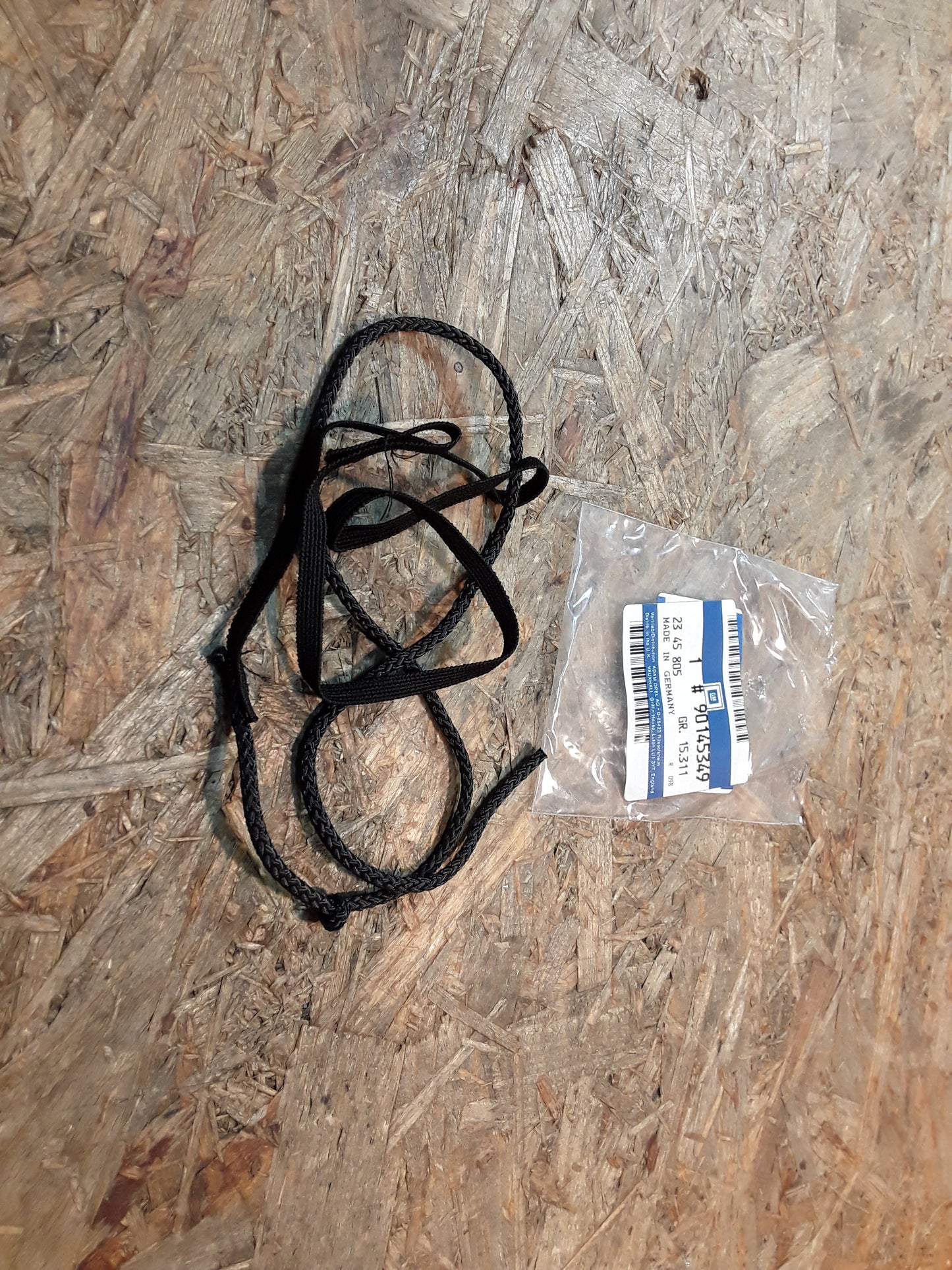 Ascona C Halteband Abdeckung Mitte schwarz original GM Opel NEU