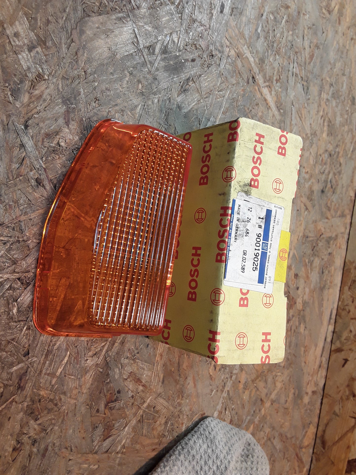 Ascona B/C Blinkerglas vorne links original GM Opel NEU