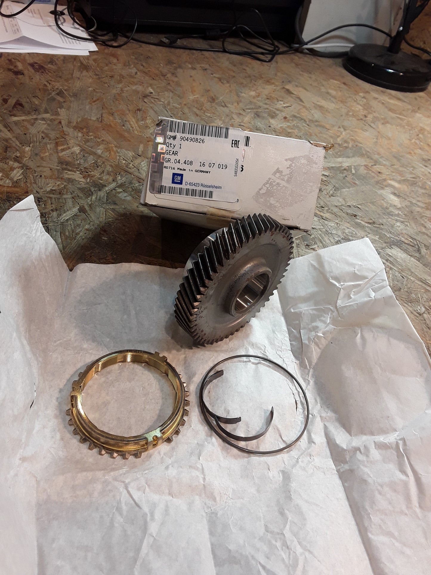 Vectra B Zahnrad 5.Gang mit Synchronring original GM Opel NEU