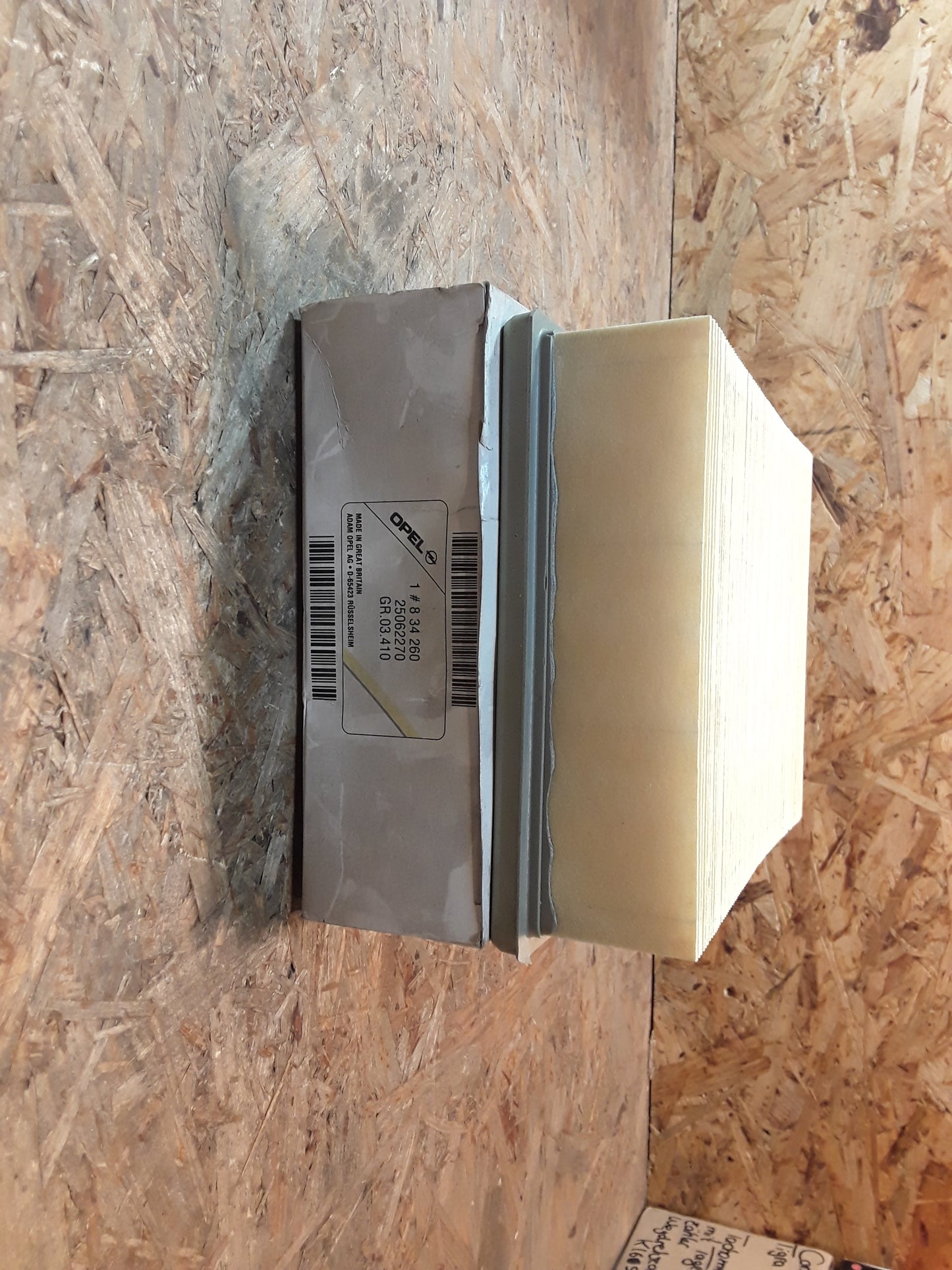 Kadett E 1,7D Bj 88-94 Luftfilter original GM Opel NEU