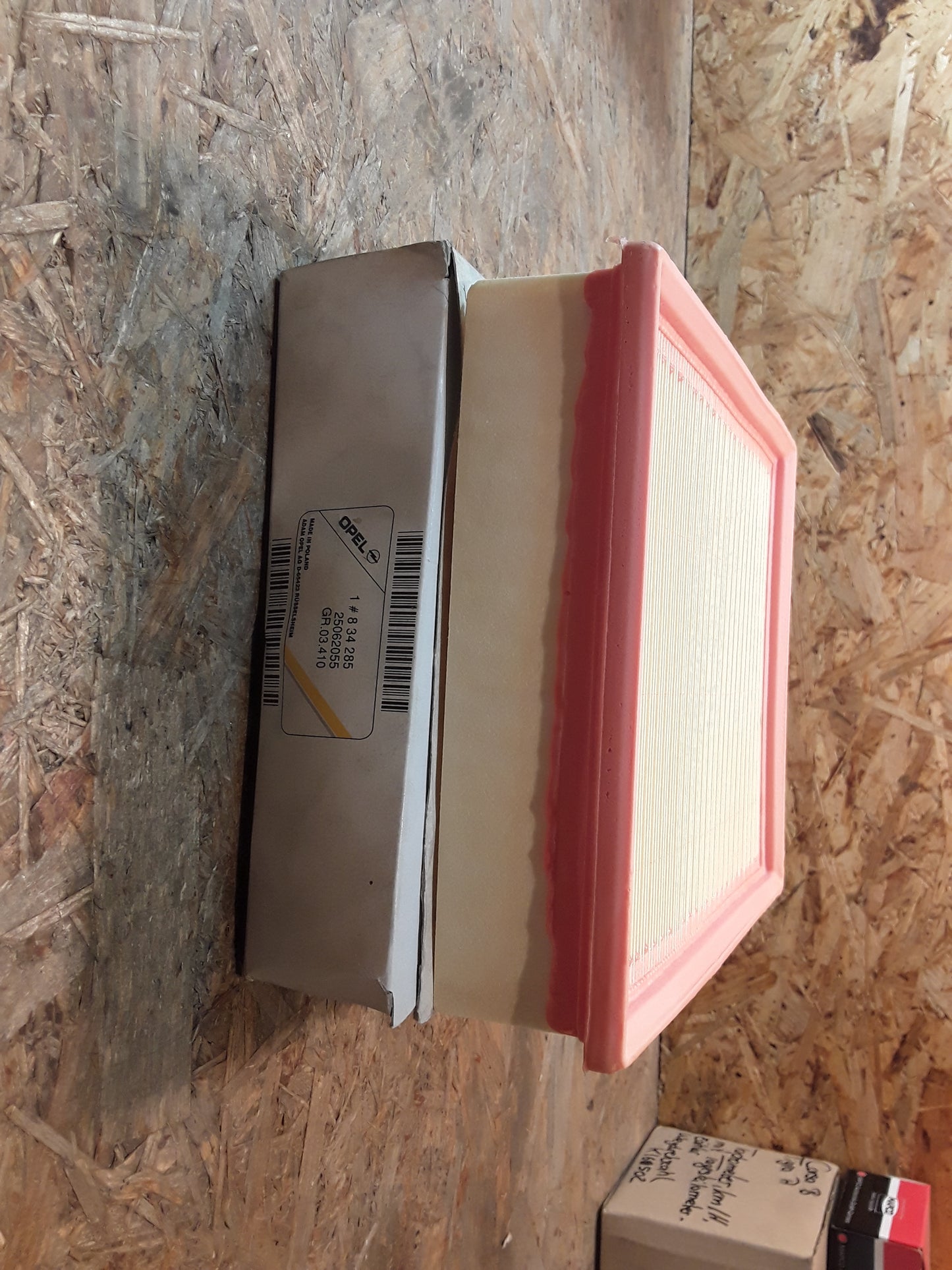Frontera A Omega A Luftfilter original GM Opel NEU