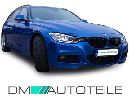 Stoßstange vorne SRA+PDC + NSW Smoke passt für BMW F30 F31 Serie & M-Paket 11-17