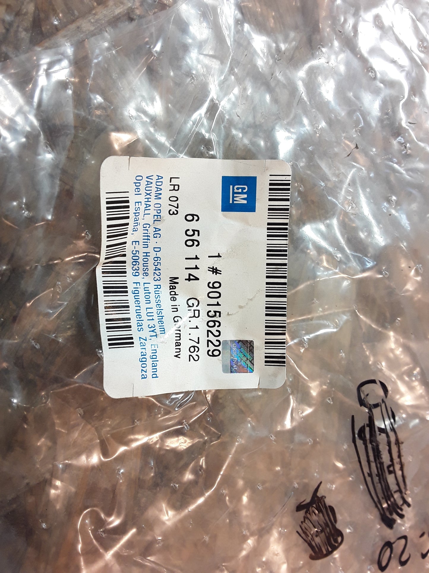 Kadett E 1.6 16S Schlauch Kurbelgehäusenentlüftung original GM Opel NEU