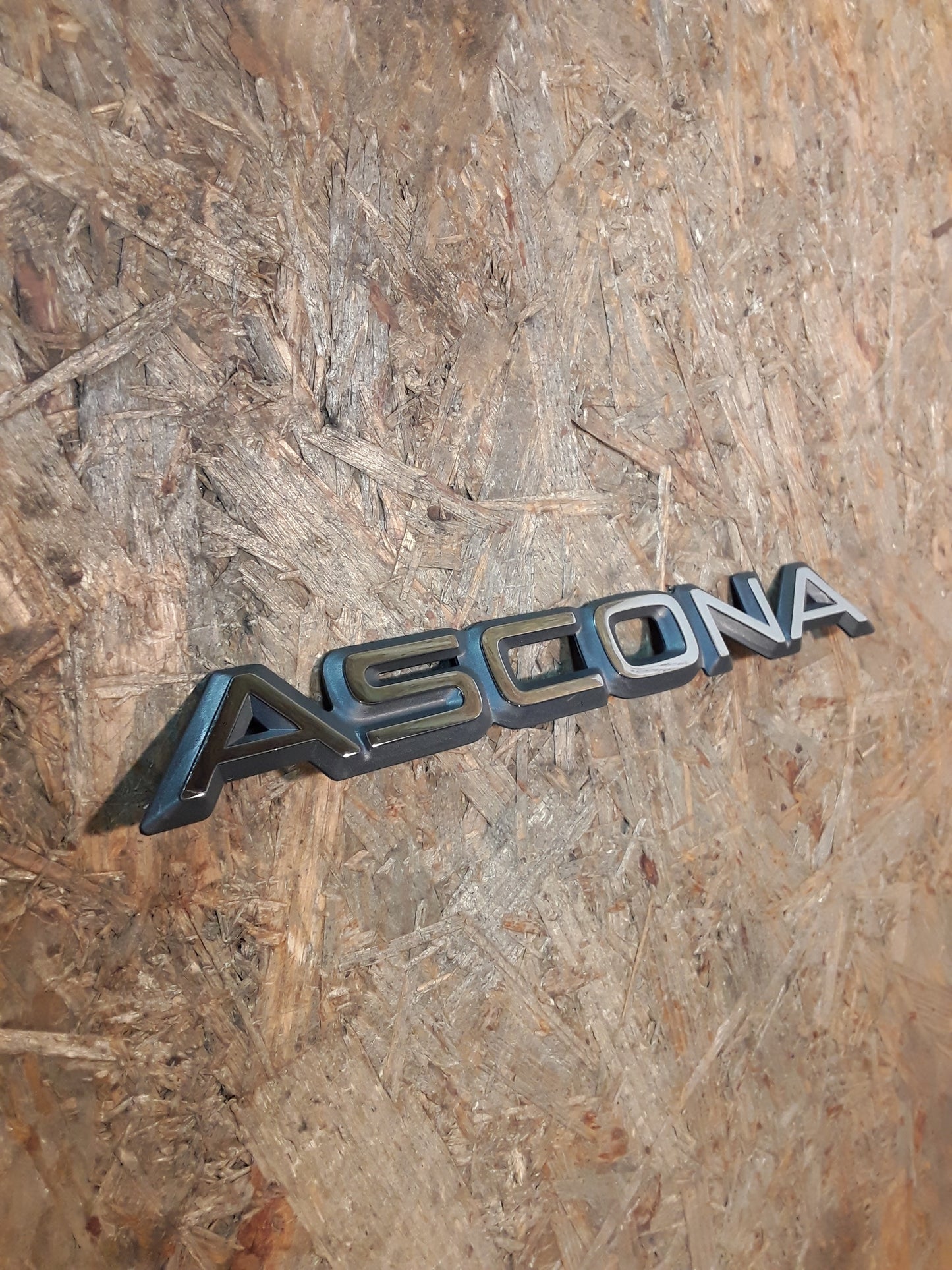 Ascona Schriftzug Emblem "Ascona" original GM Opel NEU