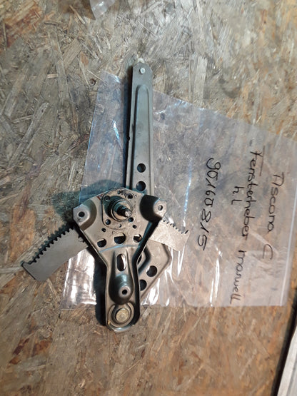 Ascona C Fensterheber manuell hinten links original GM Opel NEU
