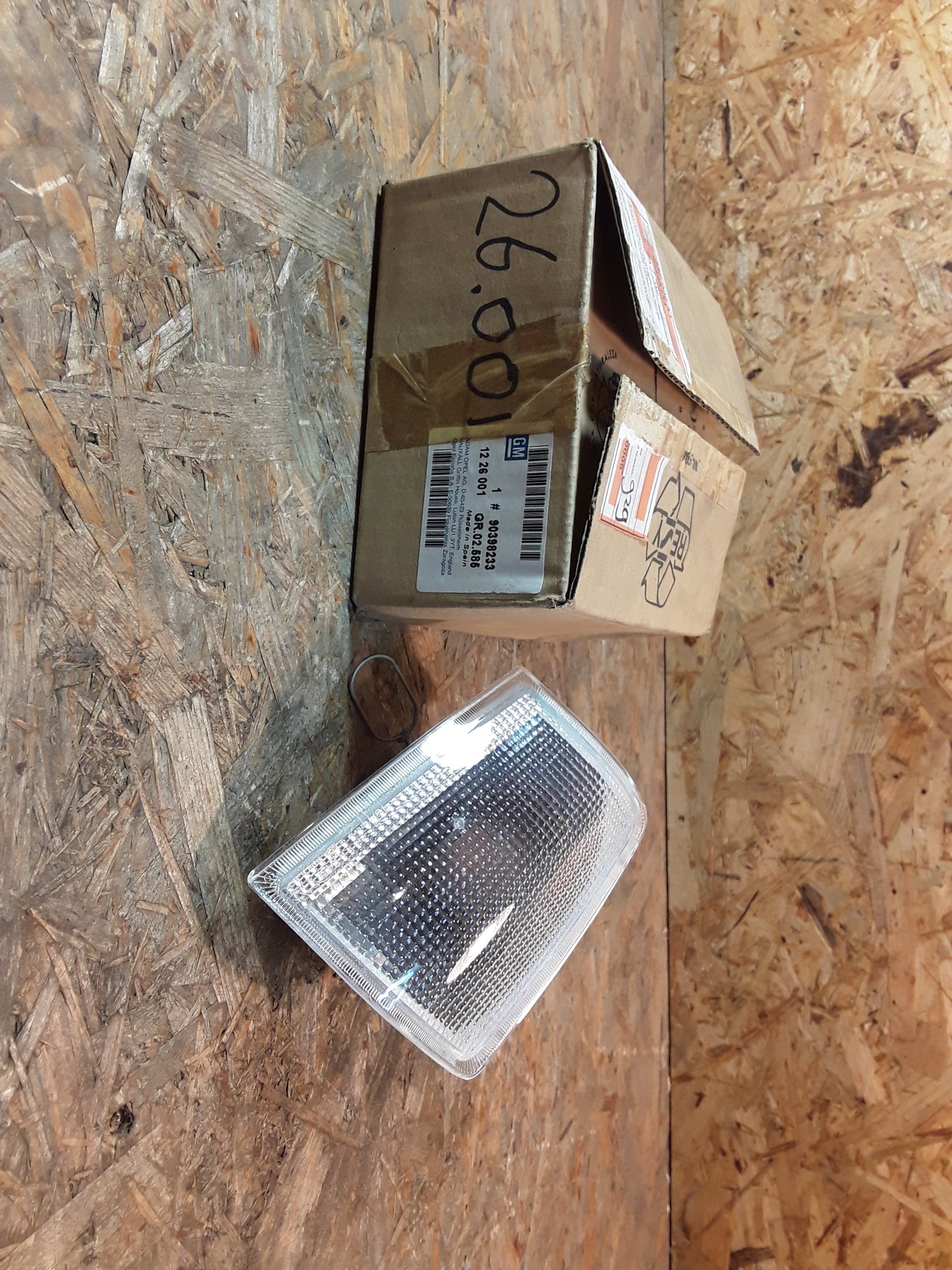 Corsa A 90-93 Bj Blinker weiß,  links original GM Opel NEU