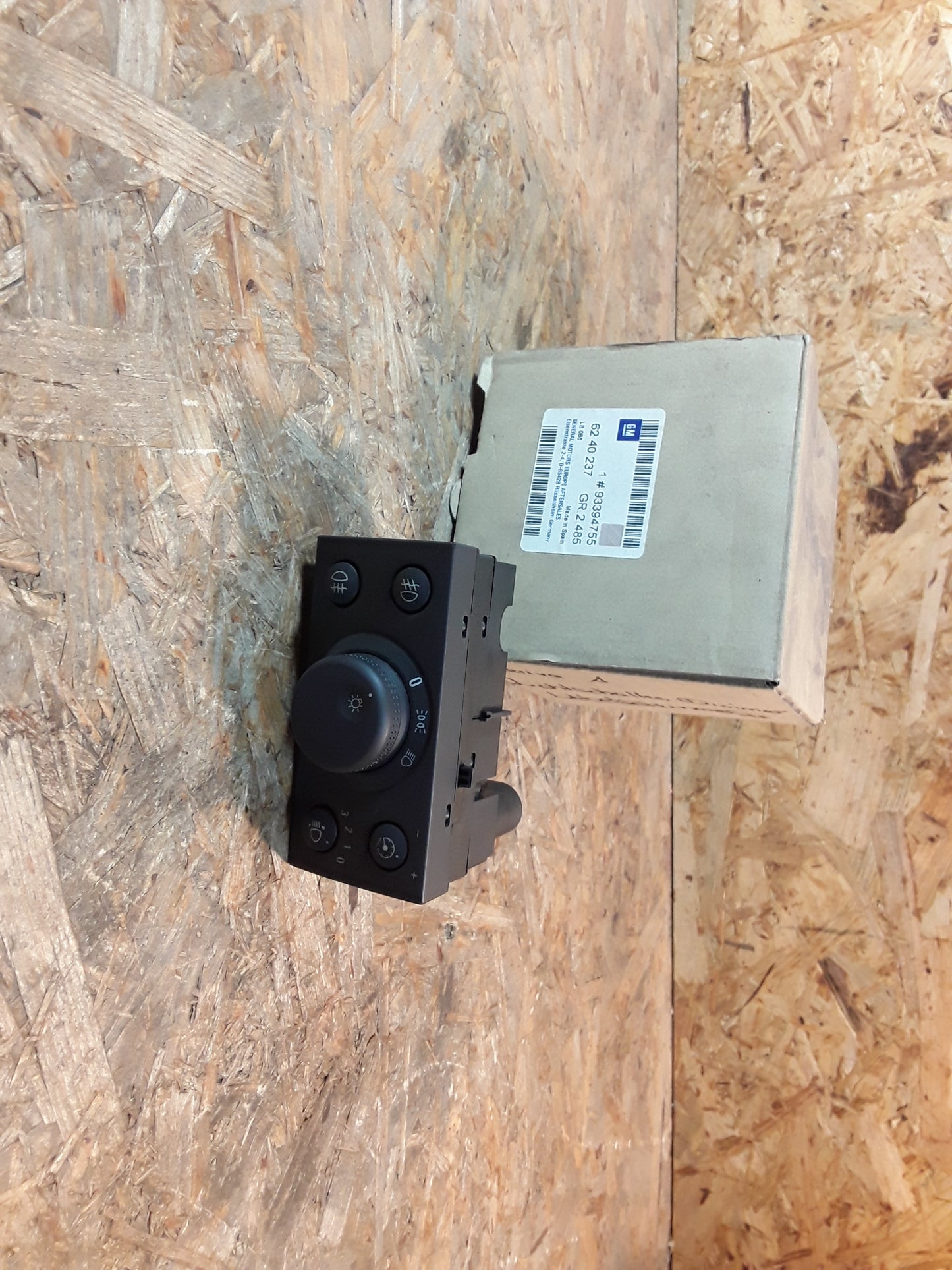 Meriva A Lichtschalter Dimmer Nebelscheinwerfer original GM Opel NEU