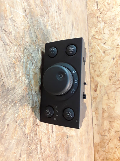 Meriva A Lichtschalter Dimmer Nebelscheinwerfer original GM Opel NEU