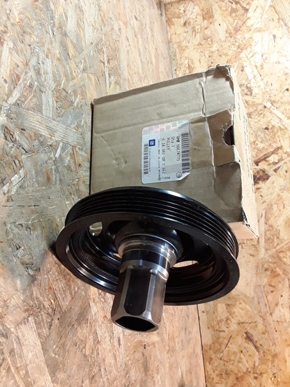 Agila A Astra G/H/J Corsa B/D/E Insignia Meriva A/B Tigra B Zafira C Riemenscheibe Kurbelwelle original GM Opel NEU