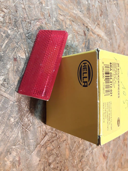 Universal Rückstrahler rot original Hella NEU