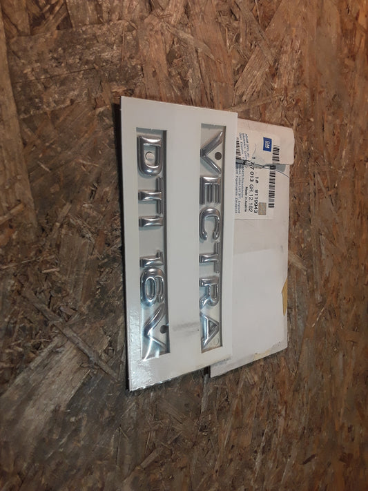 Vectra B DTI 16V Emblem vorne original GM Opel NEU