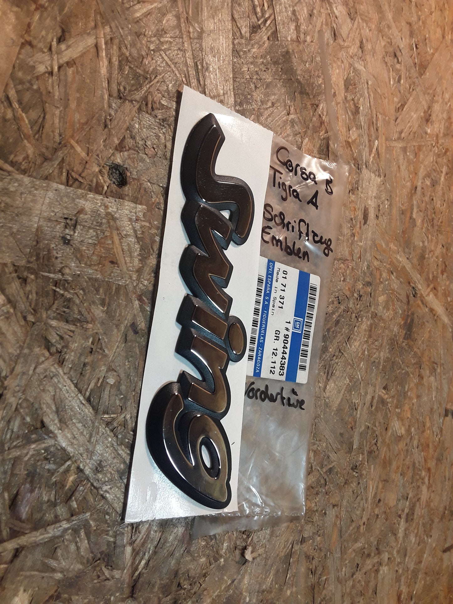 Corsa B Tigra A Emblem Vordertüre original GM Opel NEU
