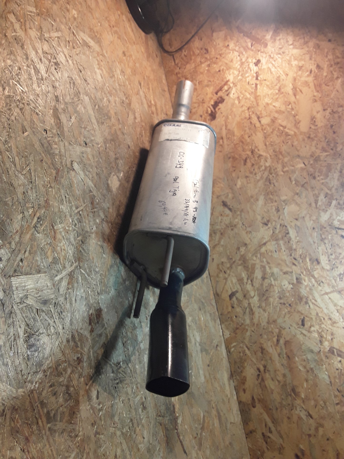 Corsa B 93-2000 33/ 44/ 60KW Tigra Endschalldämpfer original Cisam NEU