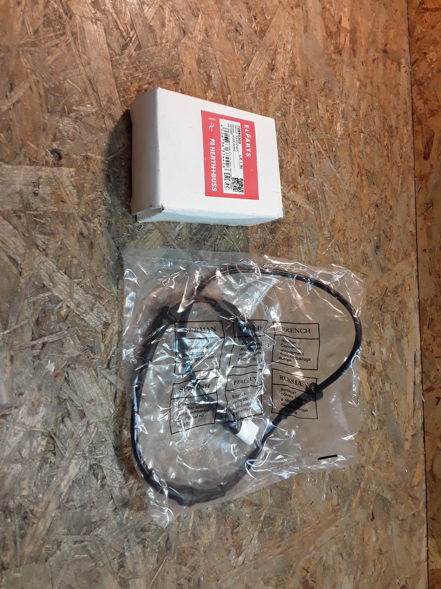 Ford Courier Fiesta Puma Sensor,  Raddrehzahl original Herth und Buss NEU