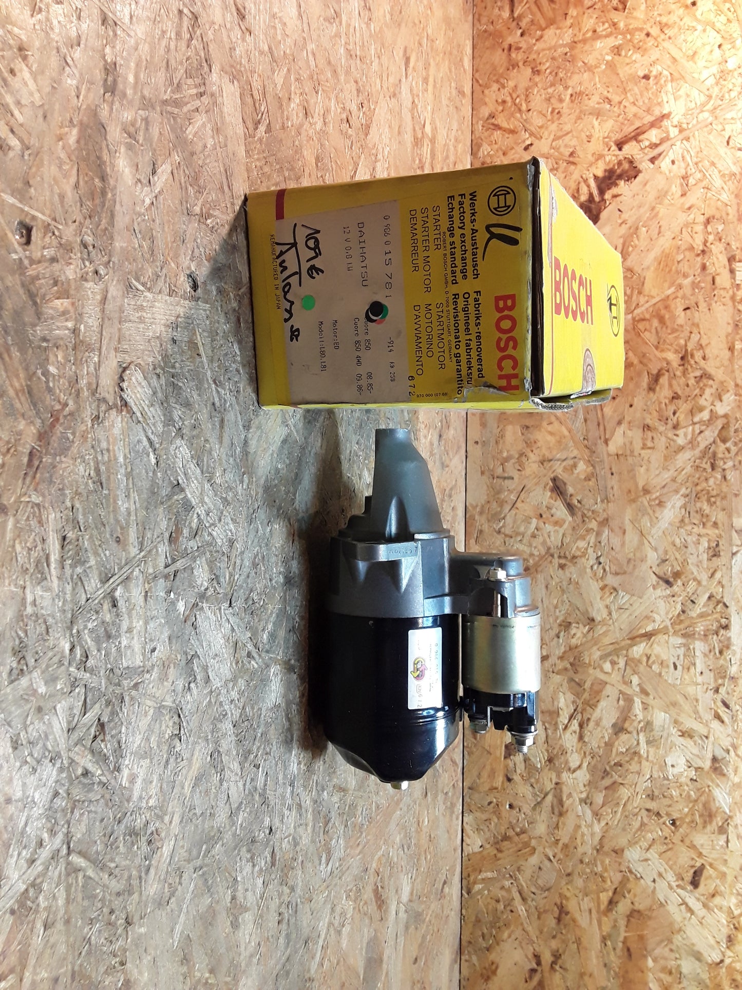 Daihatsu Cuore Anlasser original Bosch NEU