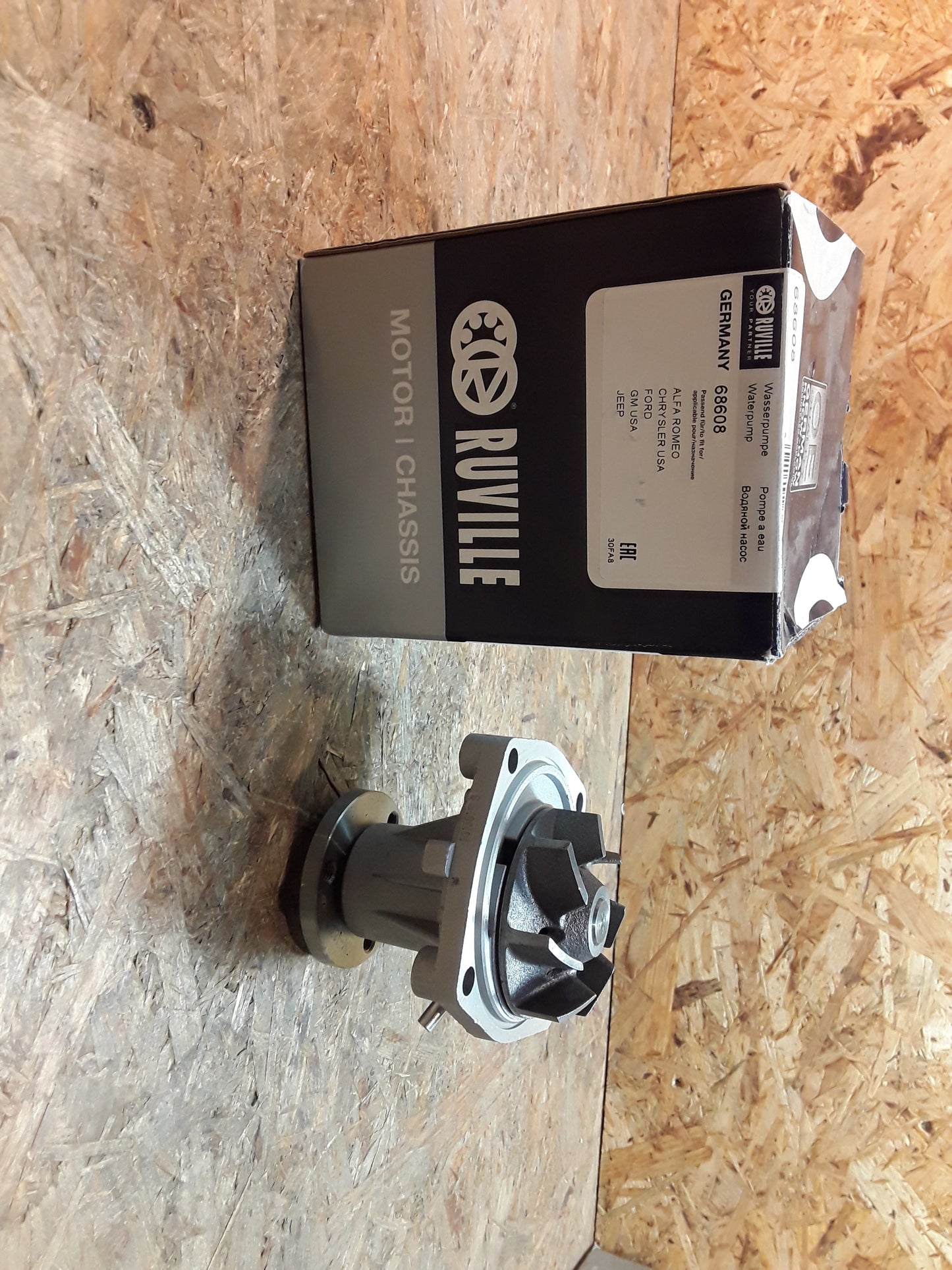 Alfa Romeo Chrysler Ford Opel Rover Vauxhall Wasserpumpe original