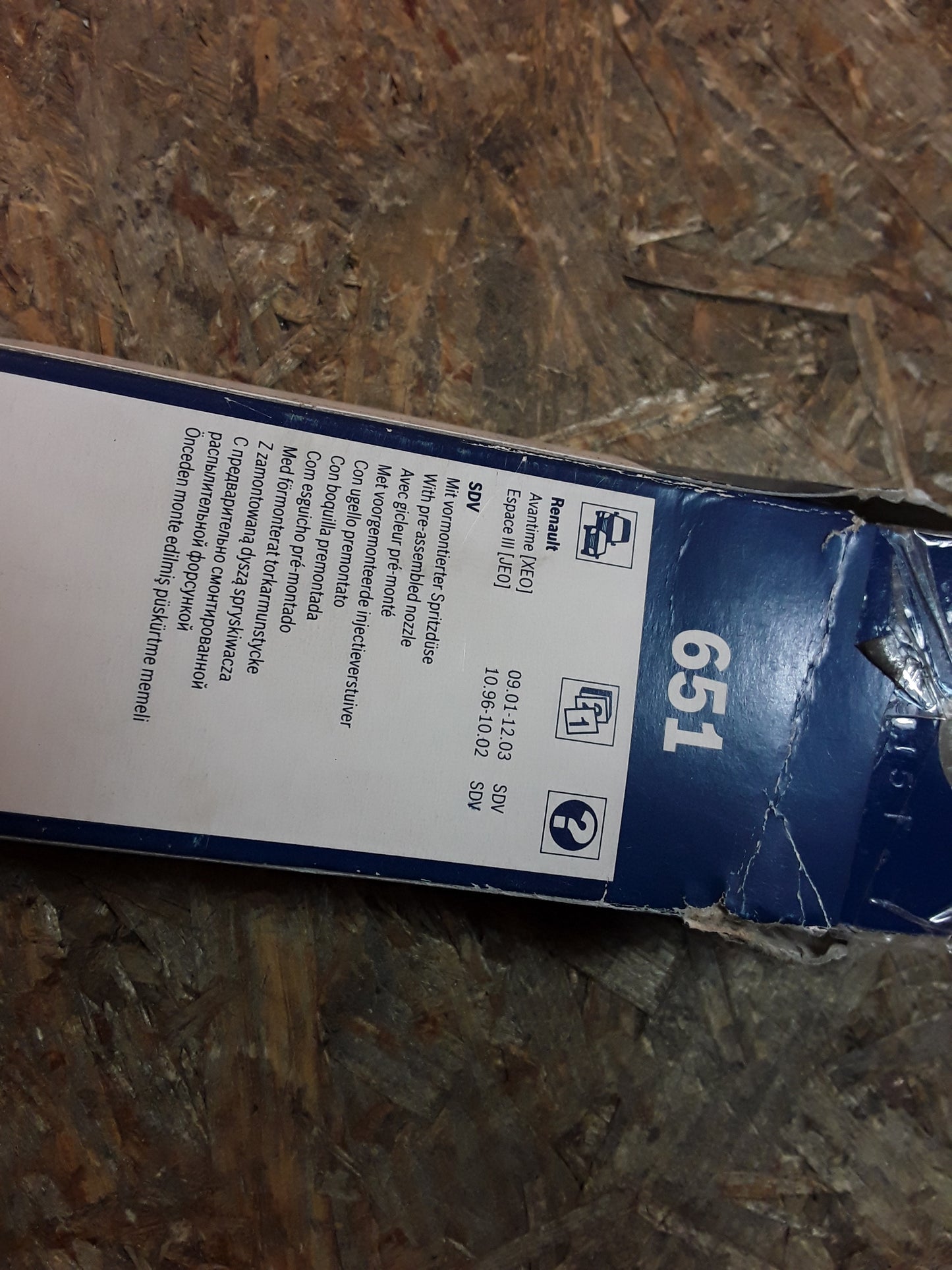 Renault Scheibenwischer original Bosch NEU