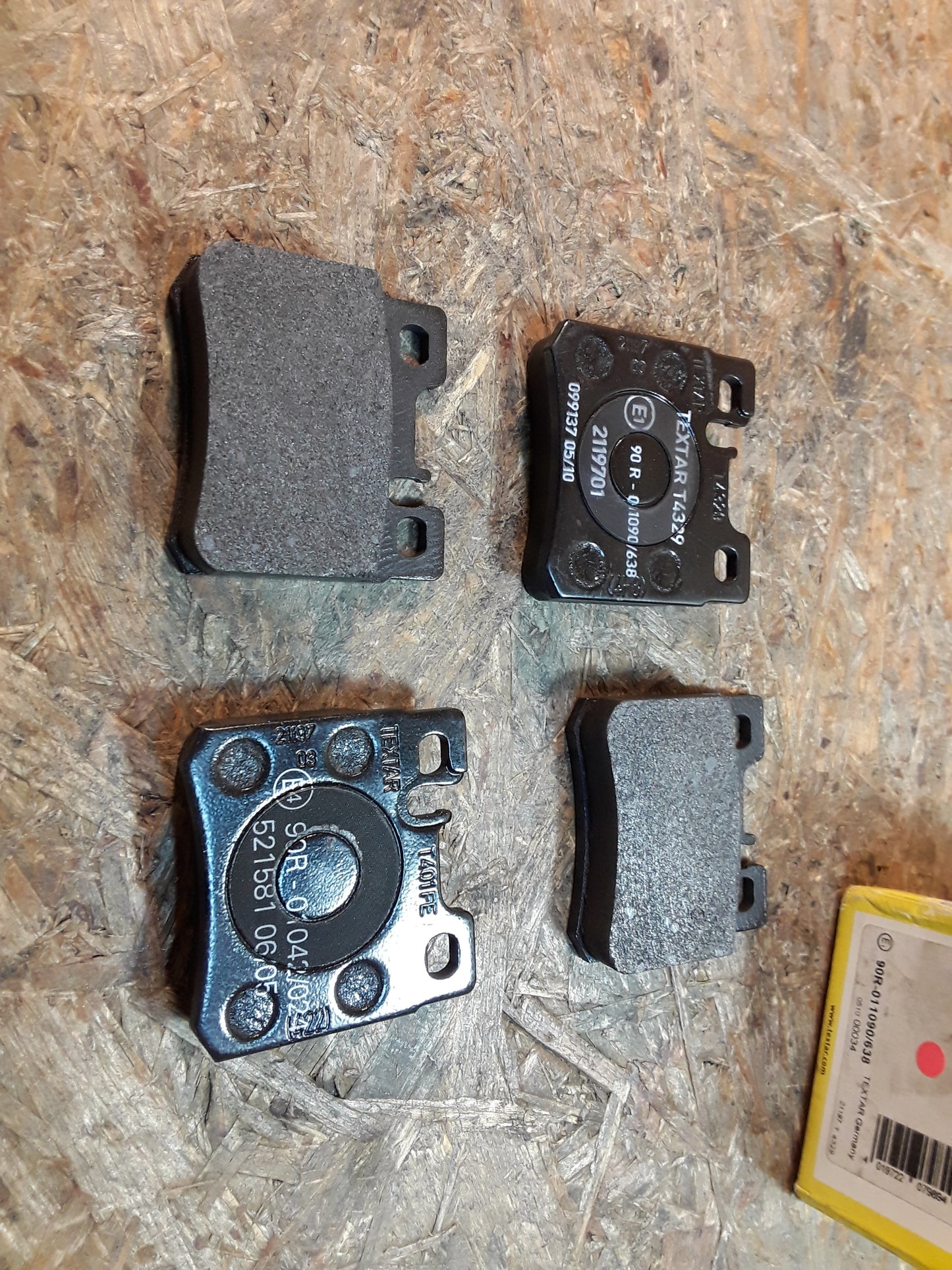 Mercedes-Benz Scheibenbremsbeläge original Textar NEU