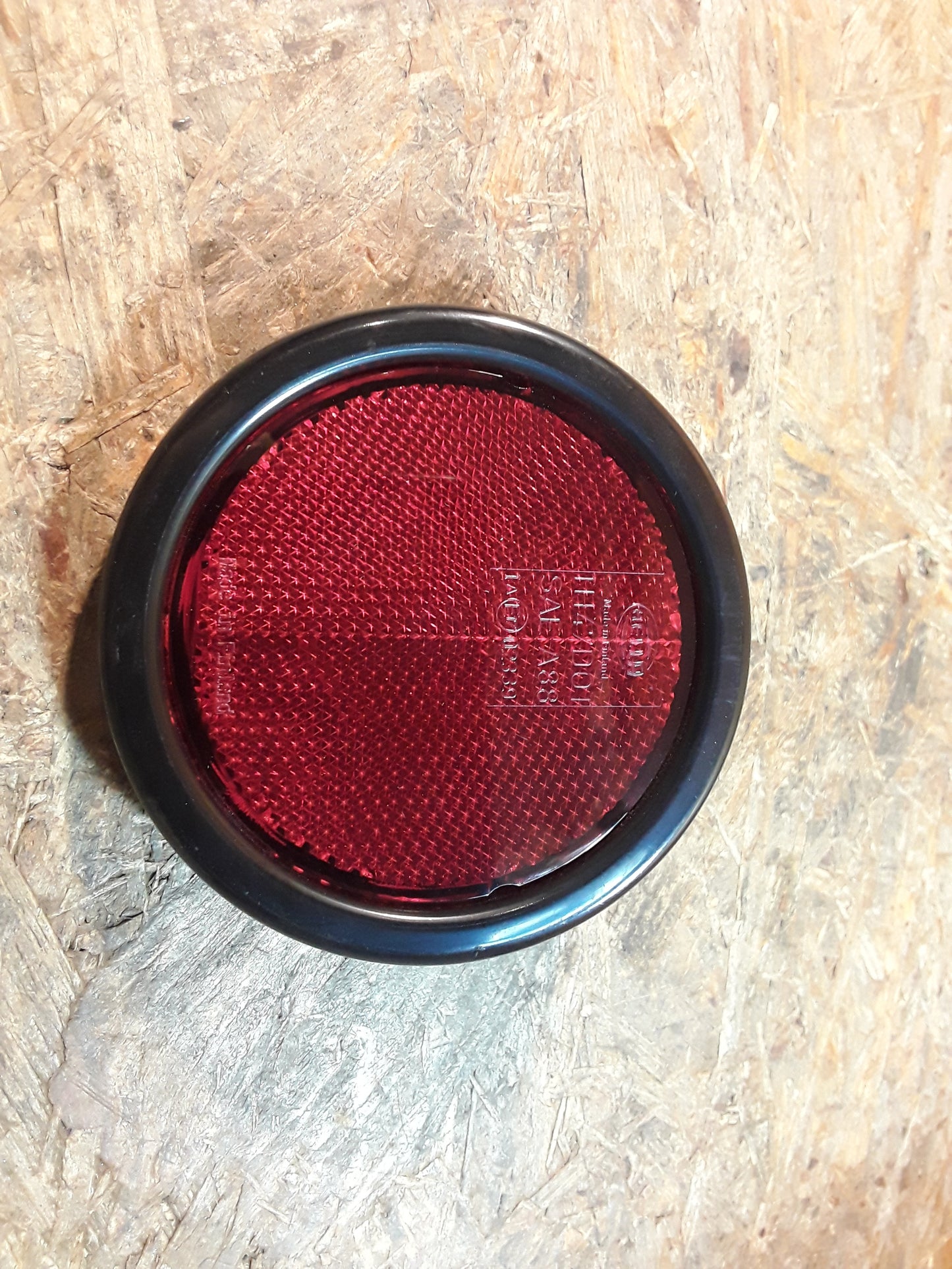 Universal Rückstrahler hinten rot original Hella NEU