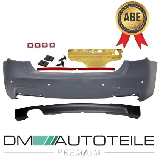 Sport-Stoßstange Hinten für PDC 2-Rohr Links passt für BMW F30 Serie & M-Paket