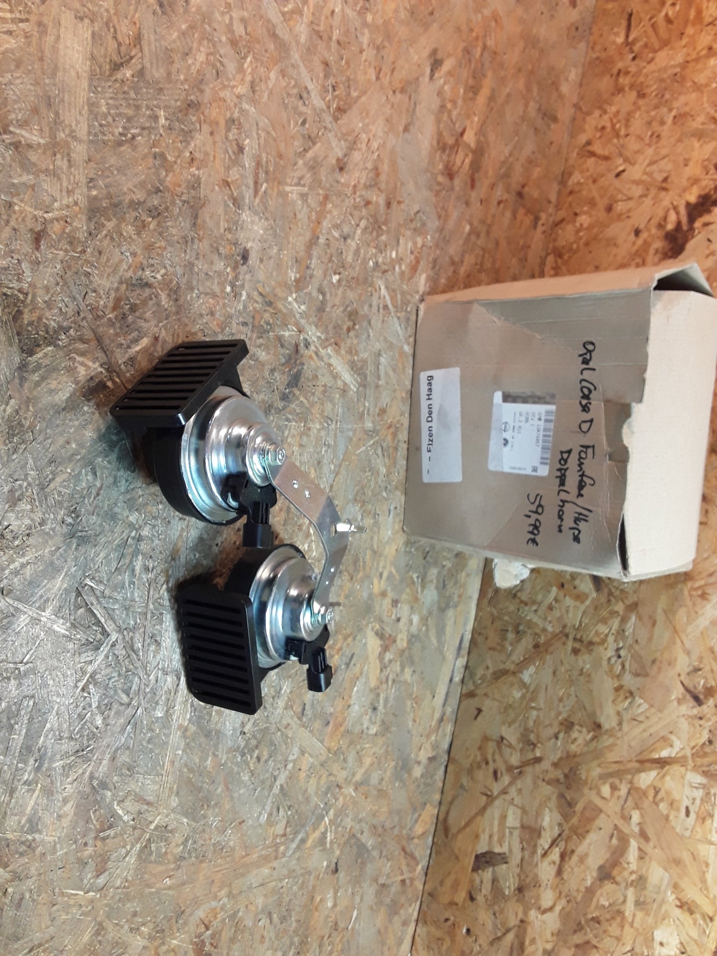 Corsa D Hupe Doppelhorn original GM Opel NEU