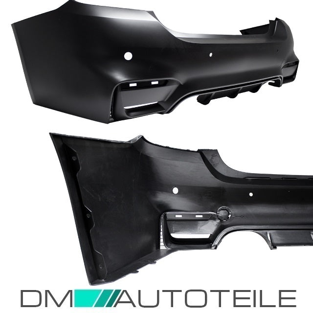 Stoßstange Komplett Bodykit PDC+Duplex Diffusor für 4 Rohr passt für BMW 4er F32 F33 nicht M4