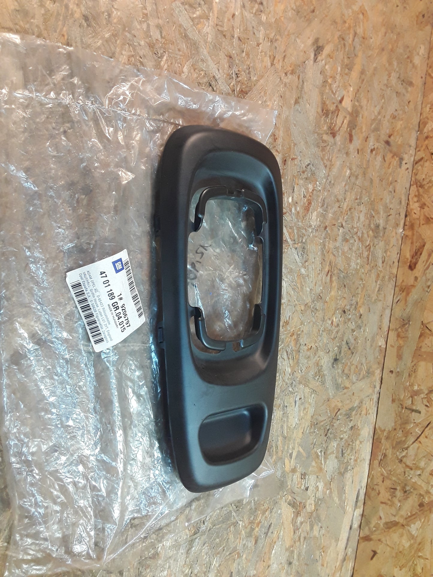 Agila A Abdeckung Konsole Tunnel vorn Schalthebel original GM Opel NEU