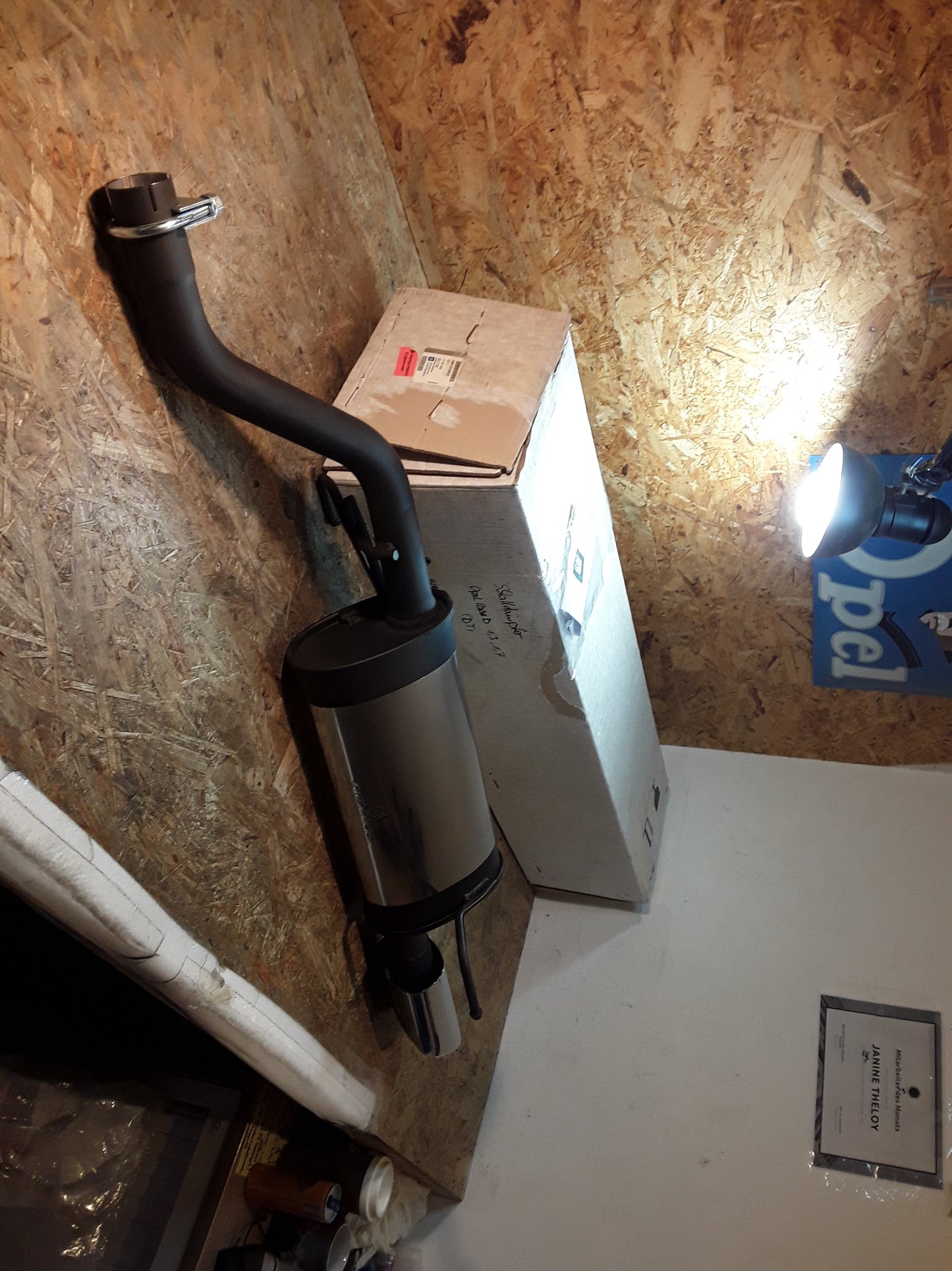 Corsa D 1,3/ 1,7CDTi Schalldämpfer original GM Opel NEU