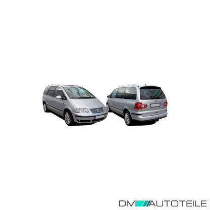 Außenspiegel links kpl. elektr. schwarz passt für VW Sharan, Alhambra