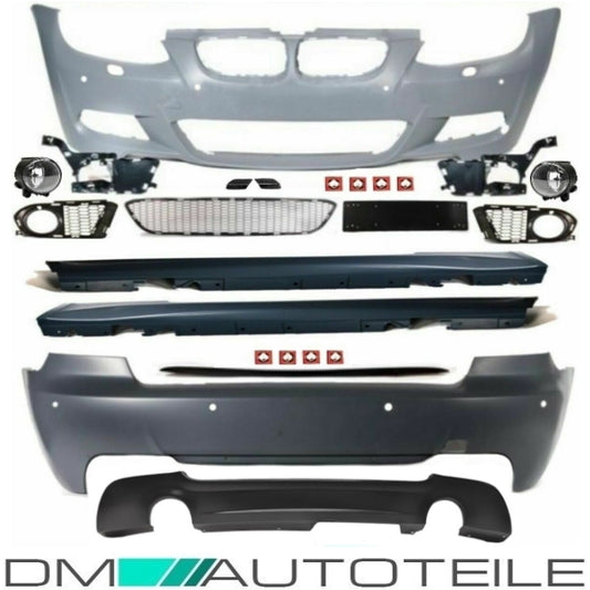 Sport-Bodykit Stoßstangen mit PDC passt für BMW 3er E92 E93 (335) ab 2006-2010