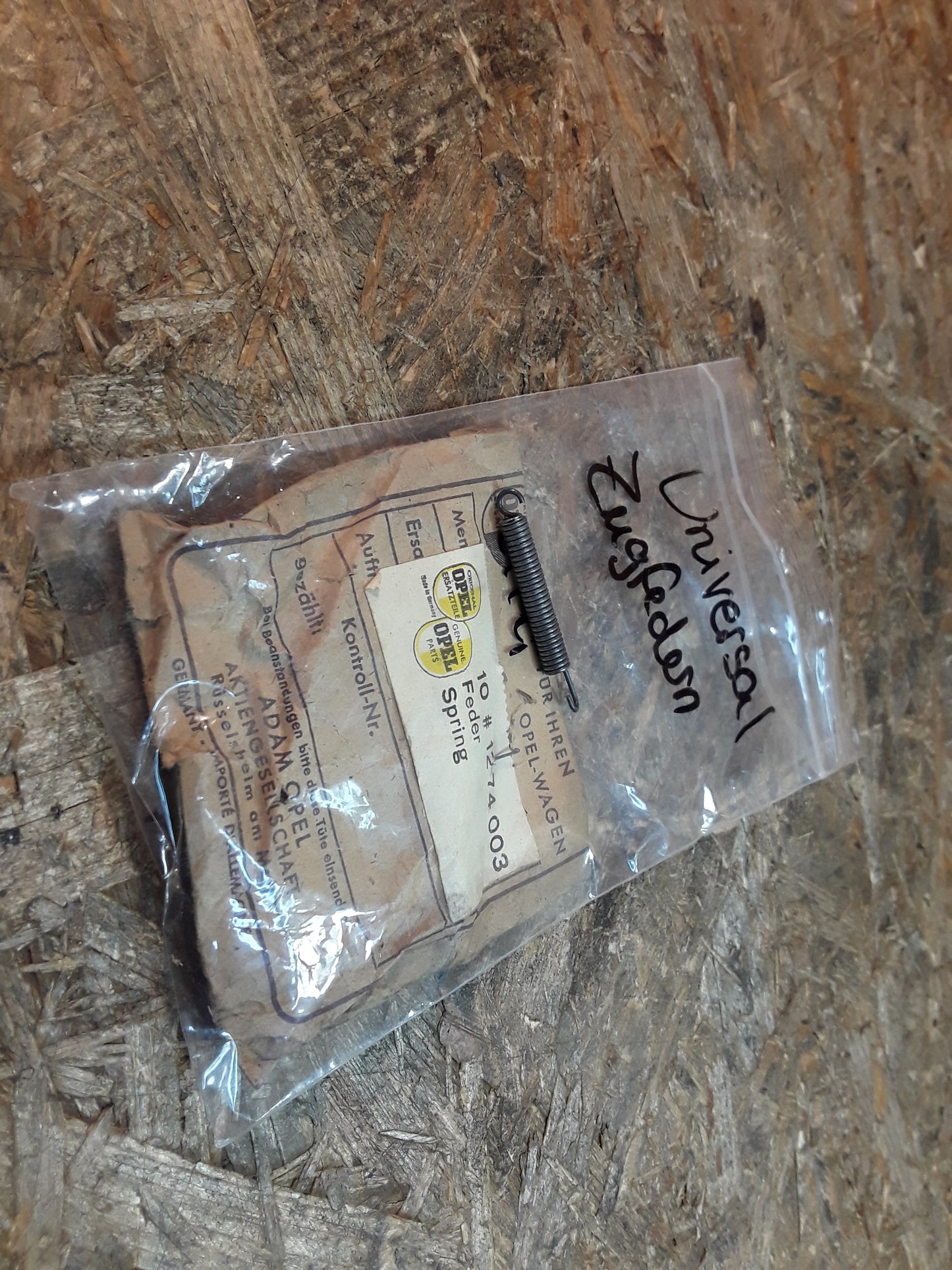 Universal Zugfeder original GM Opel NEU