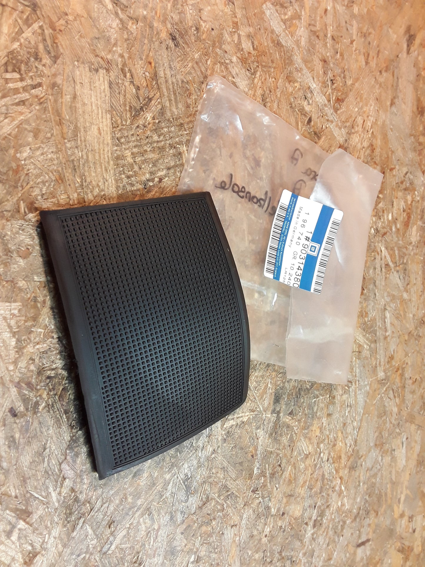Calibra A Vectra A Gummimatte, Matte Mittelkonsole original GM Opel NEU