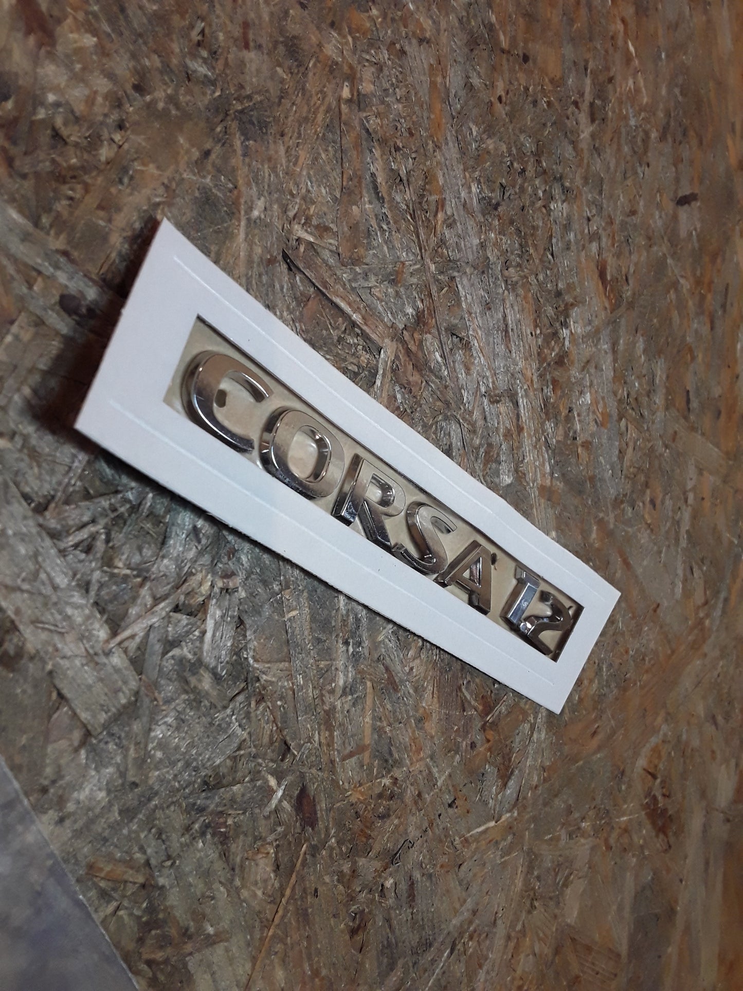 Corsa D Emblem "Corsa 1.2" original GM Opel NEU