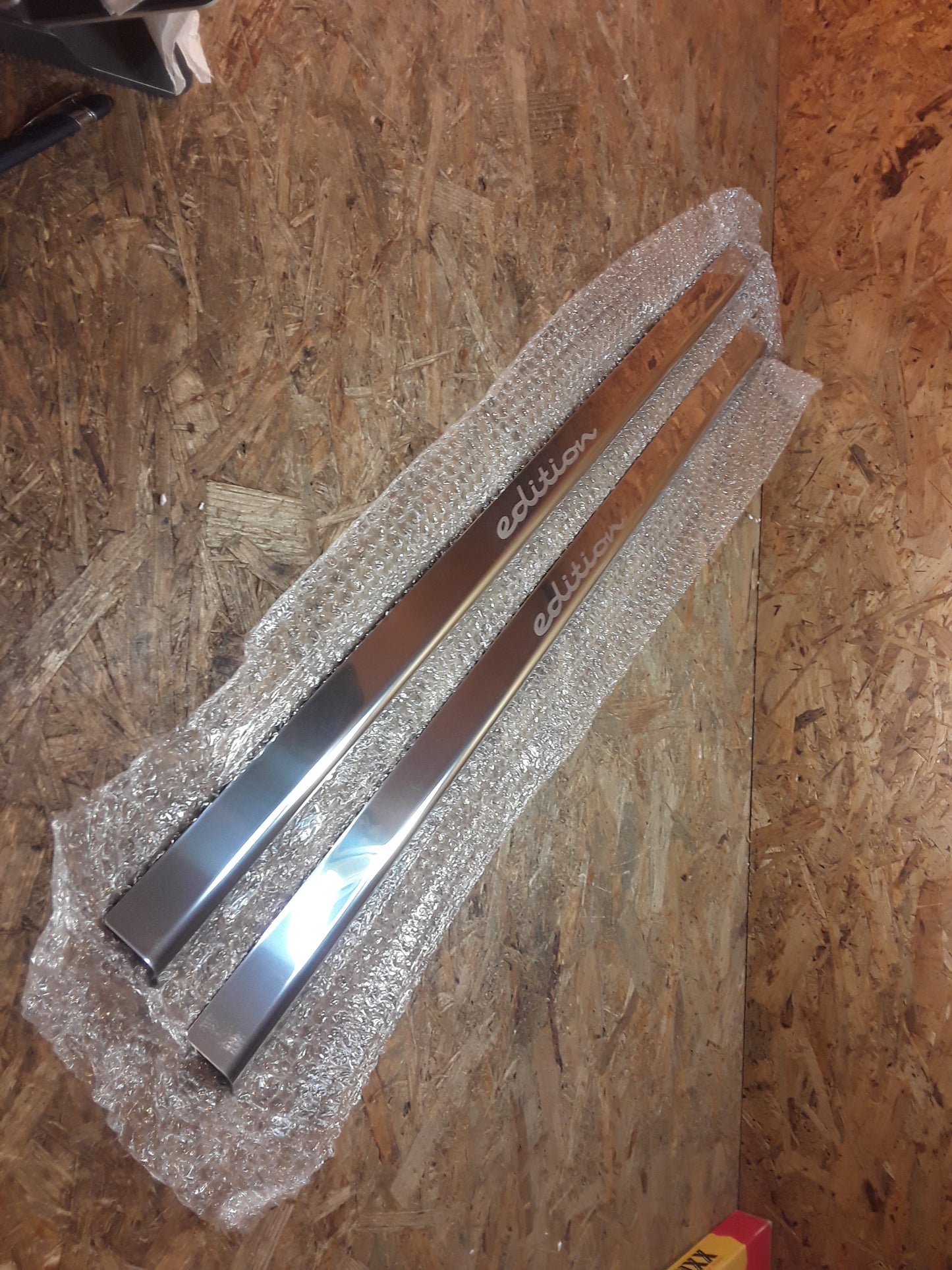 Astra G 2-türig Leisten Einstiegsleistenset Alu original INXX NEU