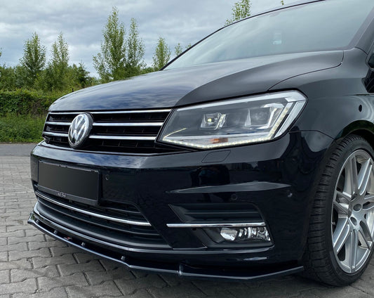 Front Ansatz für Volkswagen Caddy Mk. 4 Carbon Look