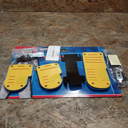 Diverse Fahrzeuge Sportpedal-Set blaumetallic gelb original AutoStyle NEU