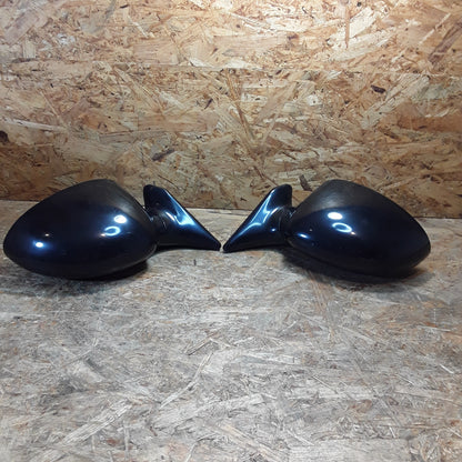 Diverse Fahrzeuge universal Sportspiegelset schwarz-glänzend original Daiwa NEU