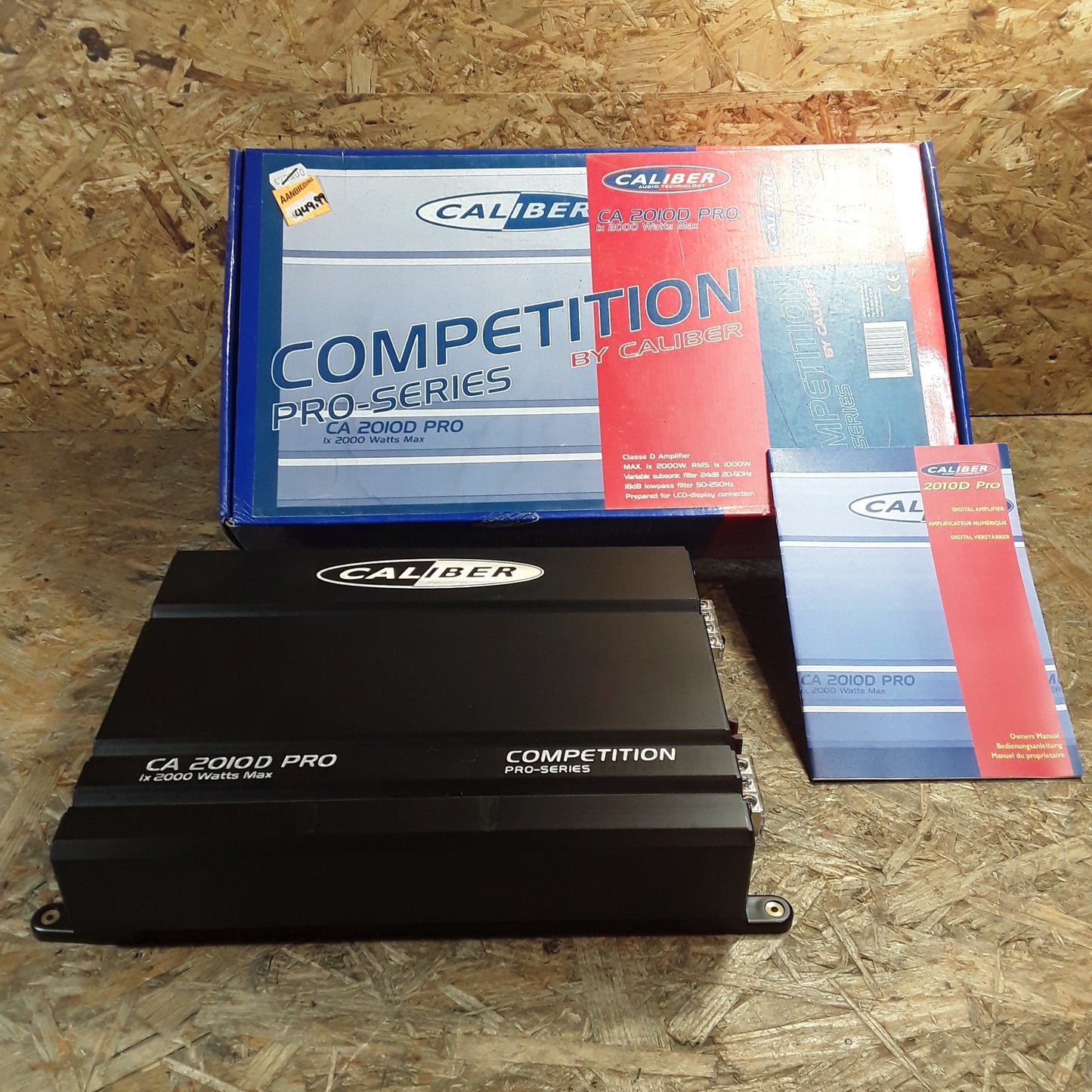 Diverse Fahrzeuge Verstärker  "Competition pro-Series" 2000W original Caliber NEU