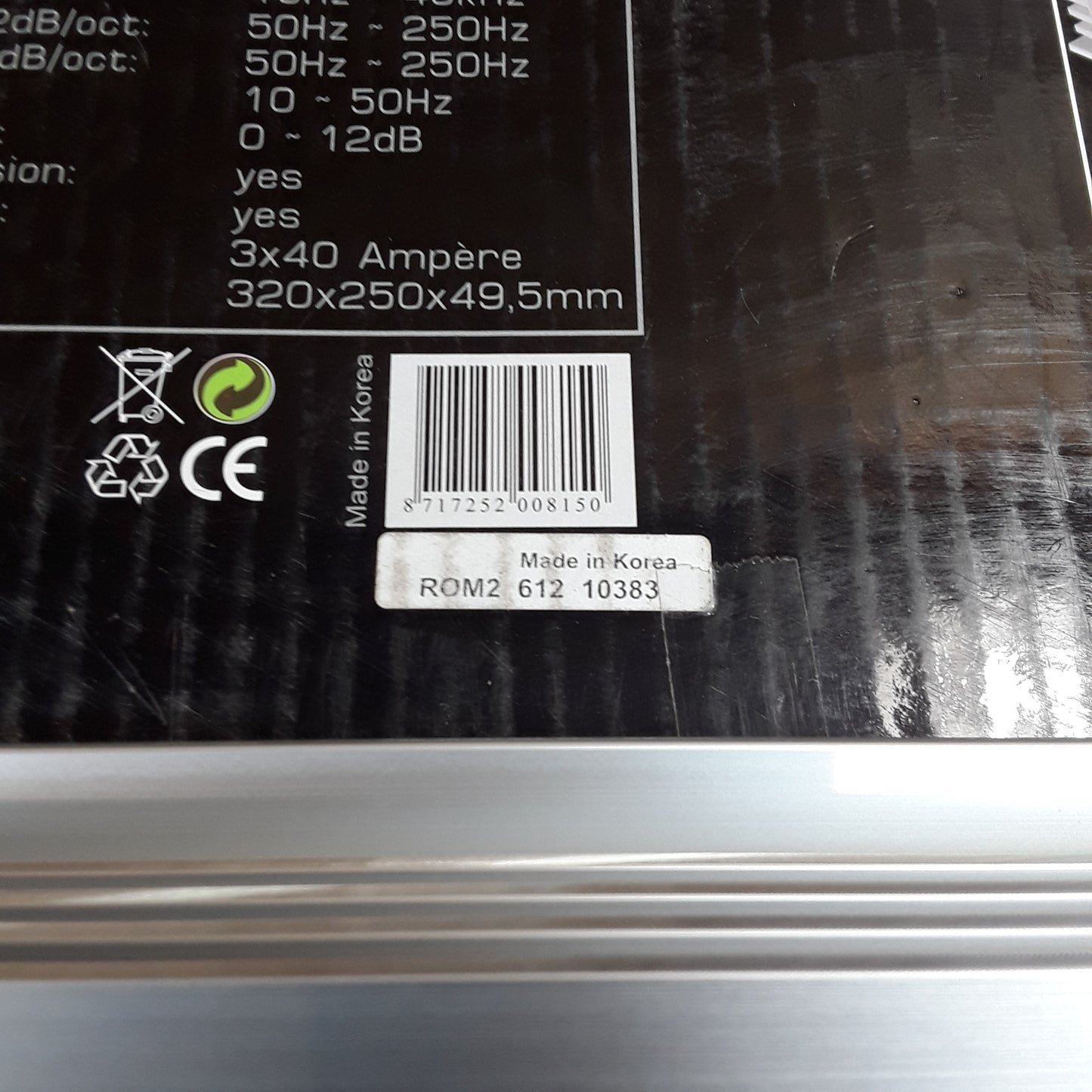 Diverse Fahrzeuge Endstufe Verstärker 2x200w RMS original SIGNAT NEU (Aus Altbestand)
