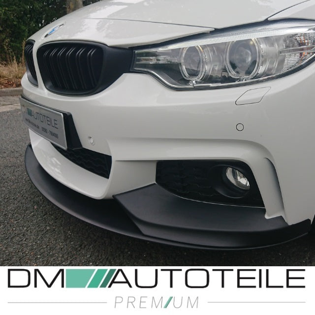 Set Kühlergrill Doppelsteg Schwarz Matt passend für BMW 4er F32 F33 F36 auch für M M4