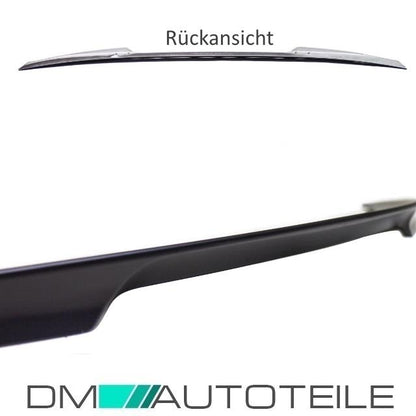 Sport-PERFORMANCE Heckspoiler Heck Spoiler Schwarz Matt passt für BMW 4er F36 Gran Coupe +ABE*
